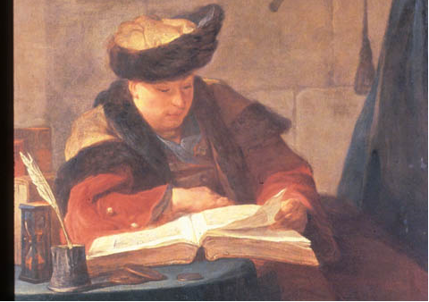 Chardin, Le Philosophe Lisant